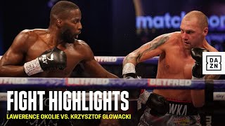 HIGHLIGHTS  Lawerence Okolie vs Krzysztof Glowacki [upl. by Coop238]