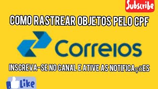 Como rastrear objeto no correio usando o CPF simples rápido e fácil [upl. by Lizzie]