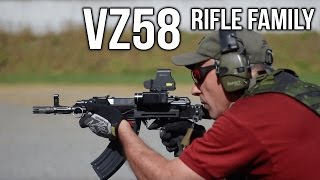 CZ Vz58 Rifle Family History and Modernization [upl. by Novla]