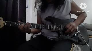 Mayumi Itsuwa Ribaibaru full guitar cover solo [upl. by Lahcsap]