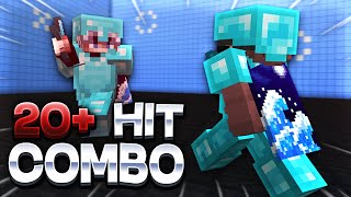 HOW TO COMBO LOCK Get 20 Hit Combos Minecraft PvP Tutorial [upl. by Uht]