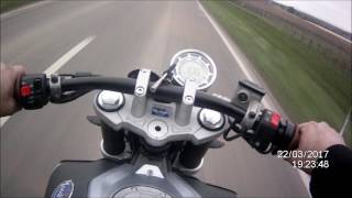 Mondial HPS Hipster 125  Top Speed Acceleration Sound POV Test Drive [upl. by Leis929]