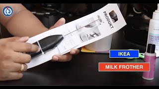 IKEA MILK FROTHER Review amp Battery Installation [upl. by Sibie]