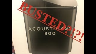 Bose Acoustmass 300 BUSTED [upl. by Aynnat]