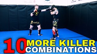 10 More Killer Kickboxing Combinations for Beginners to Advanced [upl. by Uaerraj]