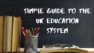 Guide to the UK Education System  A Simple Explanation [upl. by Jeniffer]