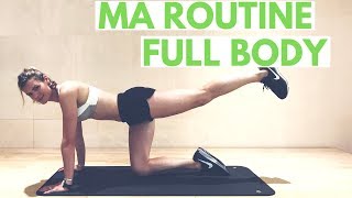 ROUTINE FULL BODY 30 min  sans matériel  by Lucile Woodward [upl. by Atiuqrahs]