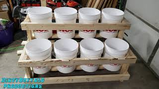 How To Build A 5 Gallon Bucket Garden [upl. by Enomis]