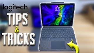 USEFUL TIPS amp TRICKS TO MASTER THE LOGITECH FOLIO TOUCH KEYBOARD [upl. by Monetta]