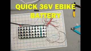 QUICK 36V EBIKE BATTERY [upl. by Nonna]