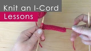 How to Knit an ICORD Knitting Lessons for Beginners [upl. by Tnecnev]