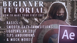 how to make your first edit  after effects beginner tutorial [upl. by Rida]