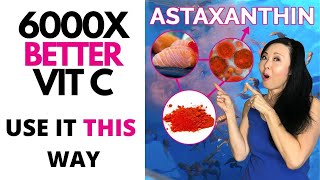 Astaxanthin KING OF ANTIOXIDANTS 6000x better than Vitamin C goseechristyvitaminc [upl. by Nellad]