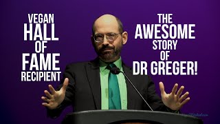 AWESOME Story of Michael Greger MD and Hall of Fame [upl. by Marti]