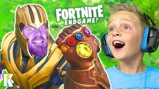 My Dad is THANOS Fortnite ENDGAME on KCity GAMING [upl. by Hamlani]