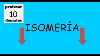 Isomería Isómeros de cadena de posición y de función [upl. by Goldi728]