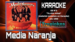 Arrepentida  Media naranja  KARAOKE [upl. by Rhetta689]