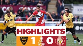 Maidstone United 10 Stevenage  FA Cup highlights [upl. by Hait]