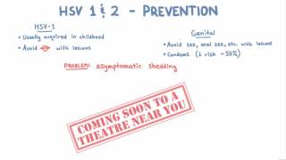 HSV 1 and 2 Prevention [upl. by Annadiana371]