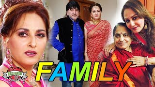 Jaya Prada Family With Parents Husband Brother Son amp Biography [upl. by Hanleigh]