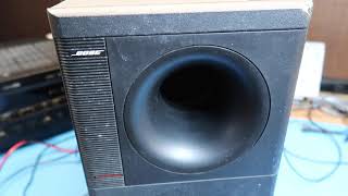 Discovering a Bose Acoustimass 5 Series II Subwoofer [upl. by Catima]