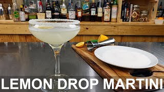 Lemon Drop Martini Recipe [upl. by Jochebed353]