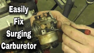 How To Fix A Surging Carburetor A Complete Guide [upl. by Donalt]