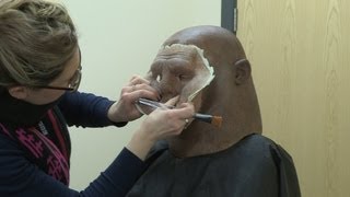 How to Make a Sontaran  Dan Starkey Transforms into Strax  Doctor Who [upl. by Anilas]