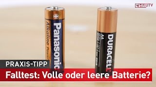 Batterie testen ohne Messgerät  Praxistipp  CHIP [upl. by Patrizio715]