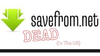 RIP SaveFromNet [upl. by Enileuqkcaj]