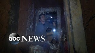 Inside Secret Drug Tunnels Running From the US to Mexico [upl. by Einttirb]