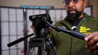 Cayer BV25LH Tripod Review [upl. by Vezza708]