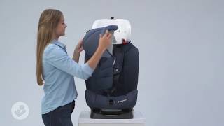 MaxiCosi  Titan Car seat  How to Remove the cover and install the cover [upl. by Anaeg]