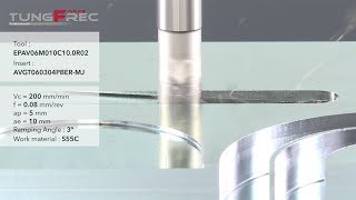 TungForceRec  Miniature shoulder milling cutter [upl. by Bernat]