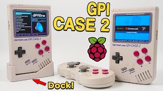 This Amazing Pi CM4 Handheld Has a Dock  GPI Case 2 Review [upl. by Anatnas12]