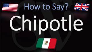 How to Pronounce Chipotle CORRECTLY Mexican Grill Pronunciation [upl. by Holsworth]