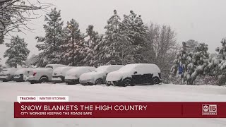 Attractions sell out snowplows hard at work in Flagstaff [upl. by Buffum623]