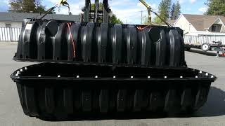 How to Assemble an Infiltrator Septic Tank [upl. by Zzahc]