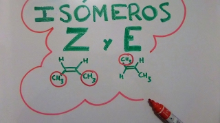 Isomeros Z y E  Isomeria geometrica CIS y TRANS [upl. by Airahcaz]