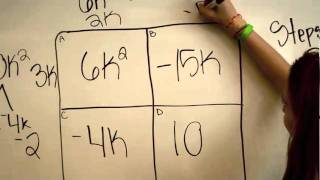 Factoring Polynomials The Box Method [upl. by Frey]