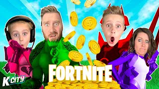 Score Royale is CRAZYINESS Family Fortnite Fail Fest KCITY GAMING [upl. by Iur]