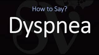 How to Pronounce Dyspnea CORRECTLY Meaning amp Pronunciation [upl. by Dave]