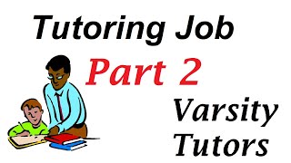 Varsity Tutors Job Review  Update [upl. by Smeaj]