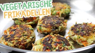 LowCarb Vegetarische Frikadellen  Essen ohne Kohlenhydrate [upl. by Llenehs356]