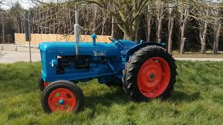 1956 Fordson Major Diesel E1A Restoration start to finish [upl. by Littman]