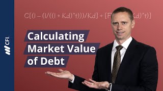 Calculating Market Value of Debt [upl. by Rivera]