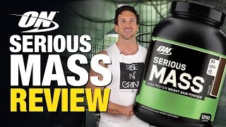 Optimum Nutrition Serious Mass My Complete No BS Review [upl. by Iaria]