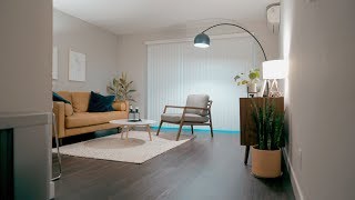 Minimalist Apartment Tour  Silicon Valley 700ft265m2 [upl. by Jorin]