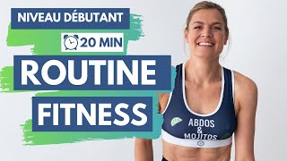 Routine FITNESS Débutant 🏋🏼‍♀️ 20 MIN FULL BODY [upl. by Sanjiv]