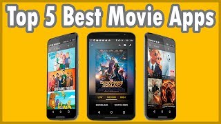 Top 5 Best FREE Movie Apps in 2017 To Watch Movies Online for Android 2 [upl. by Oakley]